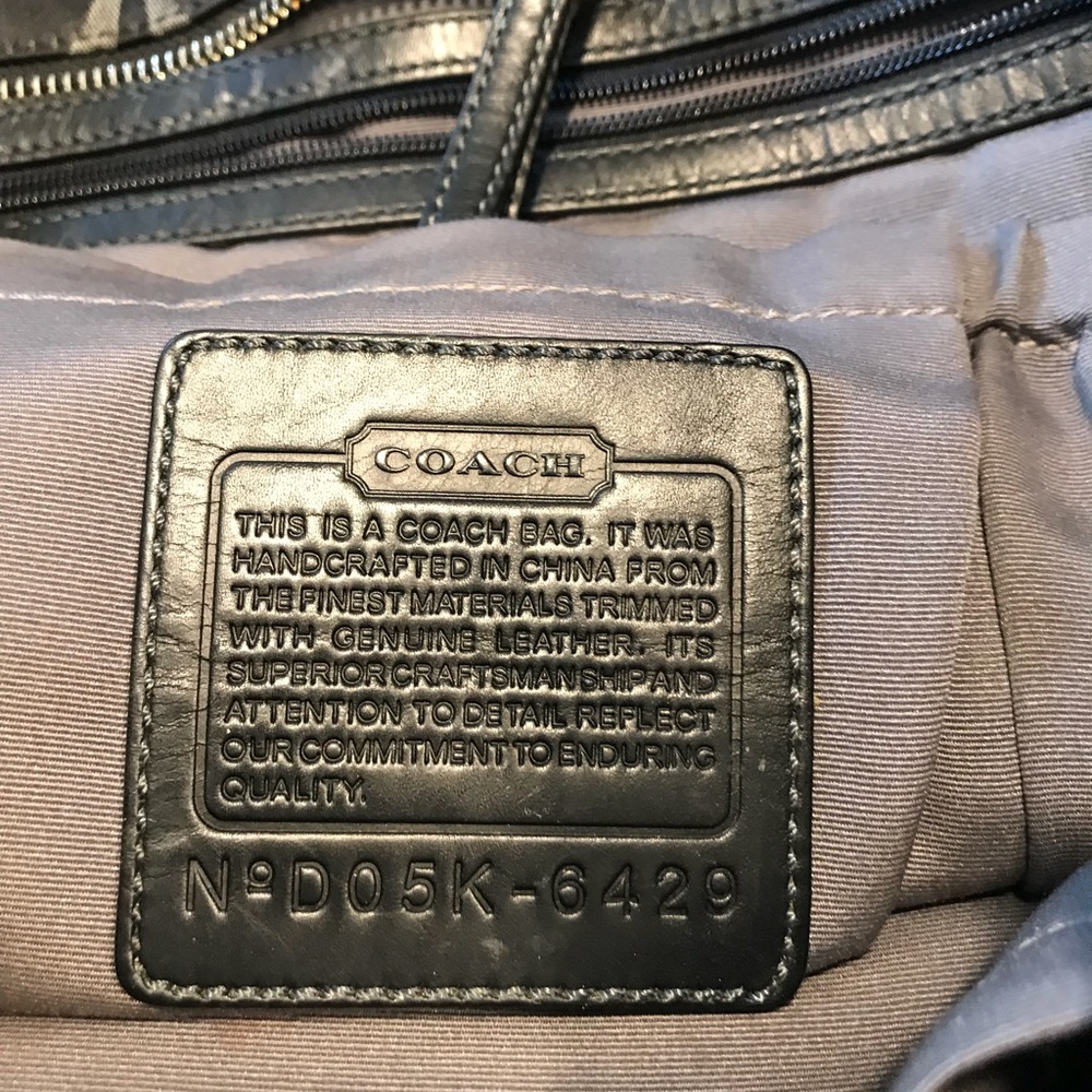 Coach large tote/ baby bag